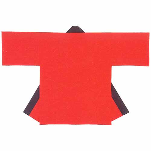 (image for) Hanten Solid color , Red