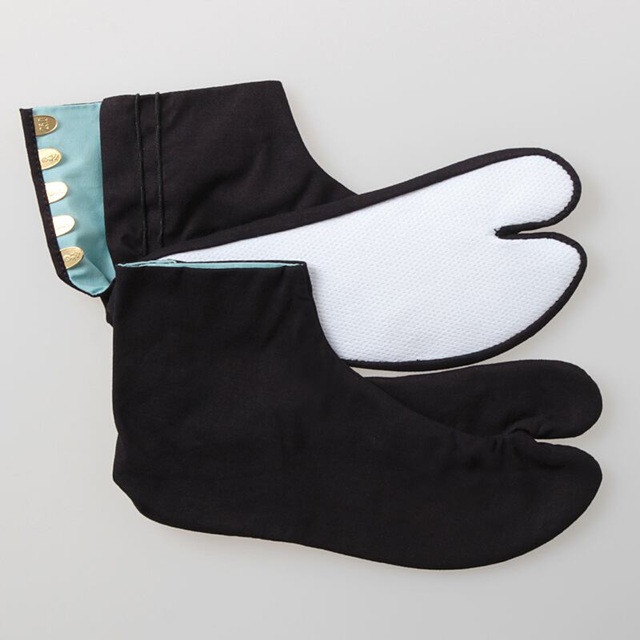 (image for) Okatabi Indigo Dyeing Cotton Tabi with thick sole 27.0cm
