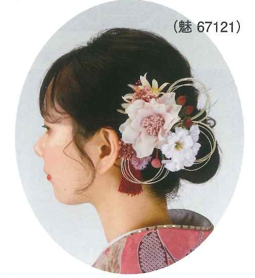 (image for) Kanzashi with tussels
