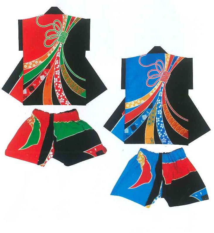 (image for) Hanten Suits (Hanten and matching shorts) for children size