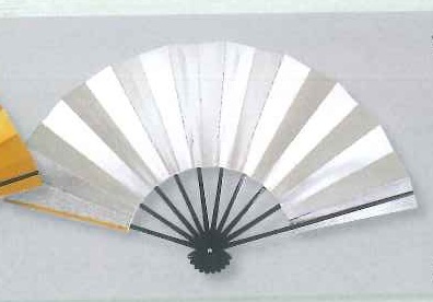 Folding Fan SILVER (image for) Folding Fan SILVER