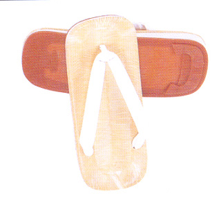 (image for) Zouri with rubber sole White thongs