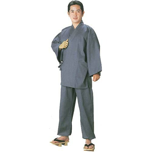 (image for) s-8948 Samue set (grey) cotton 100% M/L/LL