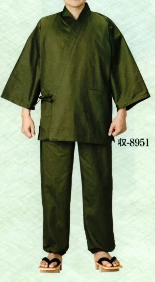 (image for) Samue set (Matcha green) cotton 100% M/L/LL