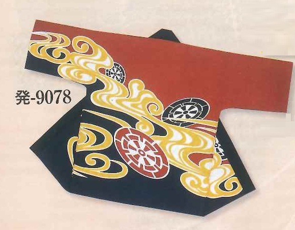 (image for) Silk Printed Hanten Tenjiku Light Cotton | Kuruma GenjiGuruma