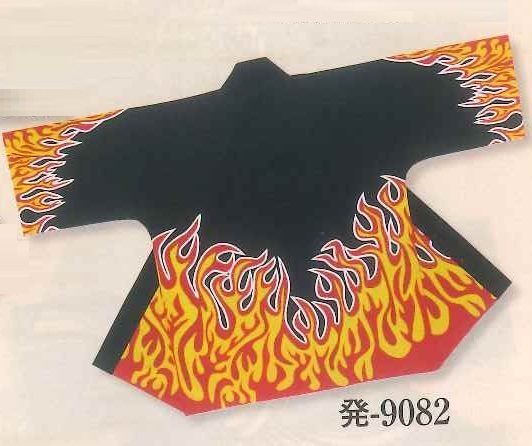 (image for) Silk Printed Hanten Tenjiku Light Cotton | Frames Black