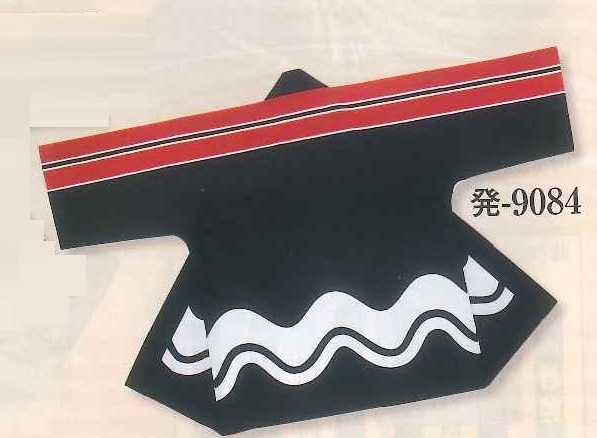 (image for) Silk Printed Hanten Tenjiku Light Cotton | Black and Red